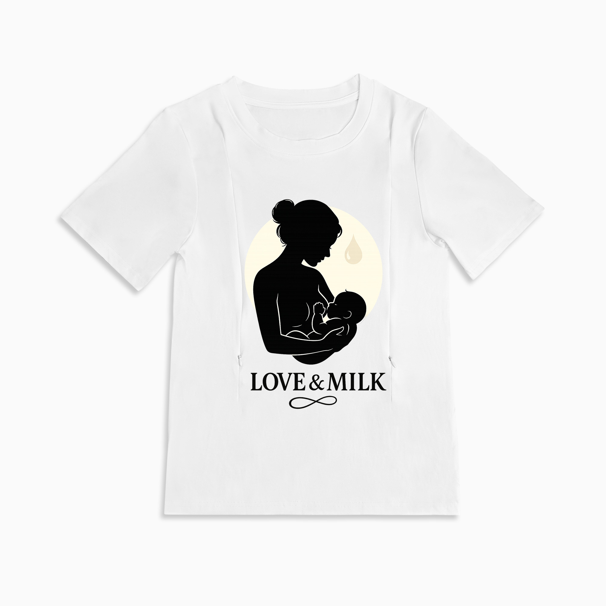 Side Zipper Nursing Top | Love & Milk Design | totkeeps for Moms