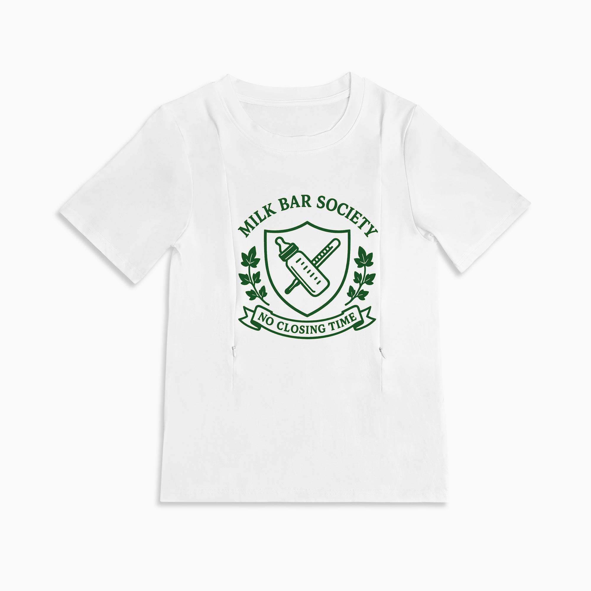 Easy Access Nursing Shirt | 24/7 Milk Bar Tee | totkeeps Love