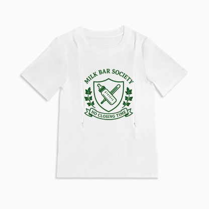Easy Access Nursing Shirt | 24/7 Milk Bar Tee | totkeeps Love