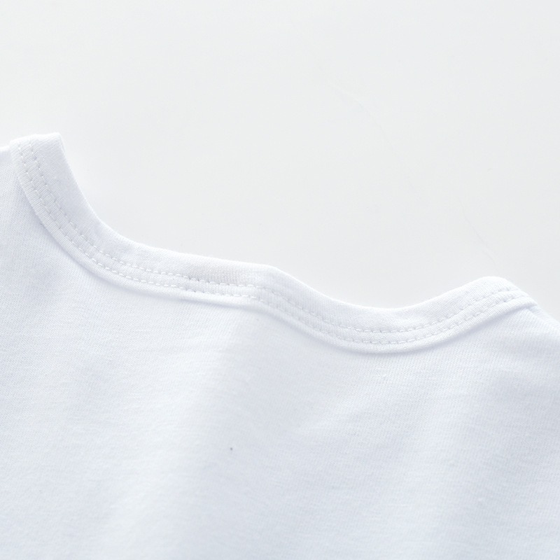 Baby Boy Summer Cotton Short-Sleeve Jumpsuits