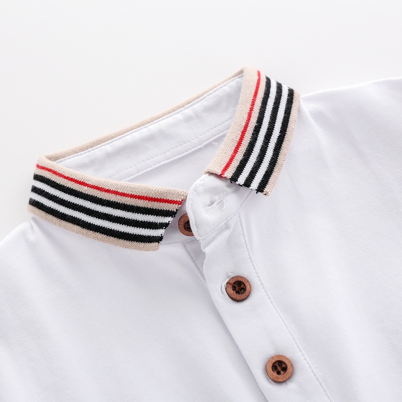 Toddler Boy Bow-Tie Lapel T-Shirt