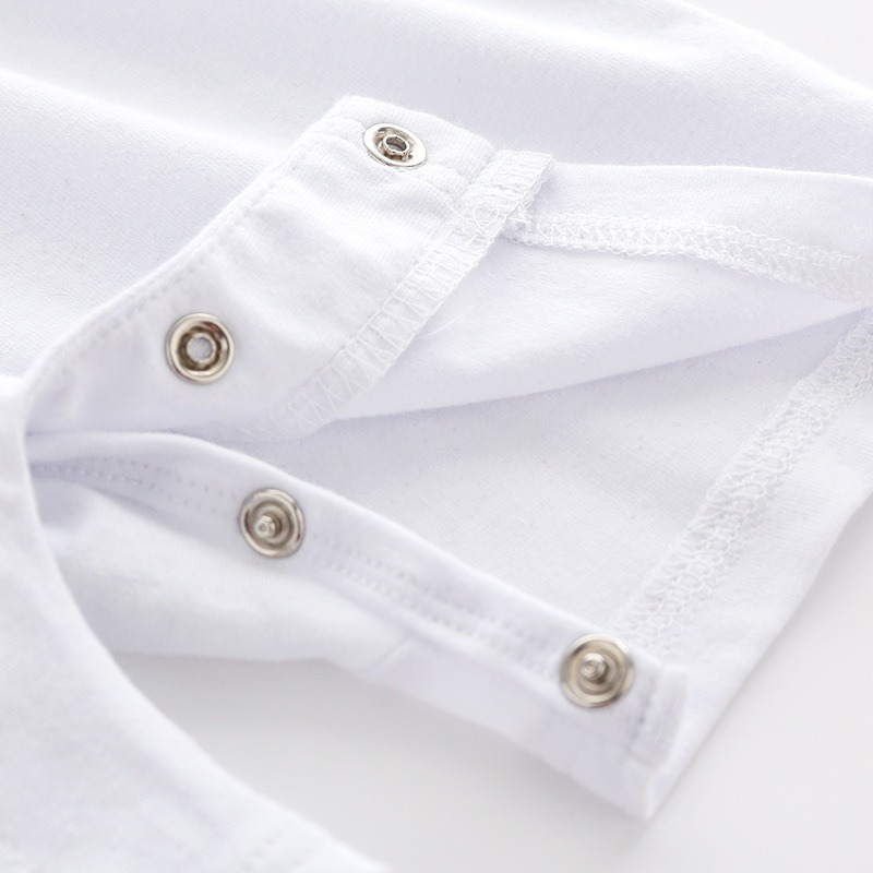 Baby Boy Collar Short-Sleeve Bonded Jumpsuits