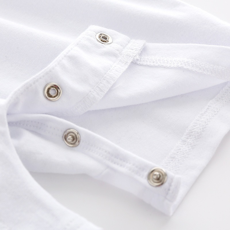 Baby Boy Collar Short-Sleeve Bonded Jumpsuits