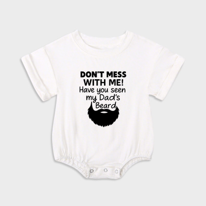 Have You Seen My Dads Bear Baby Onesie