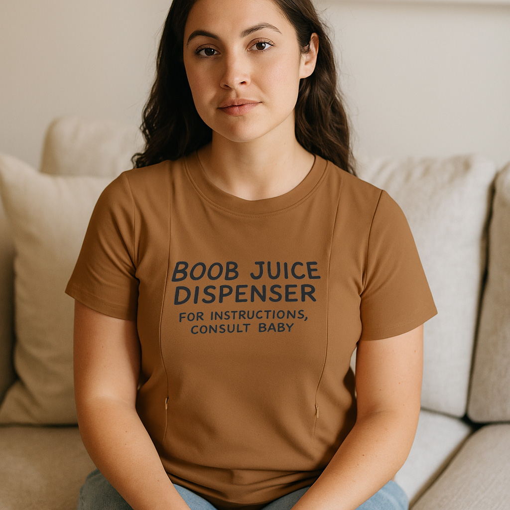 totkeeps Zipper Nursing Top | Boob Juice Dispenser | Co | brand