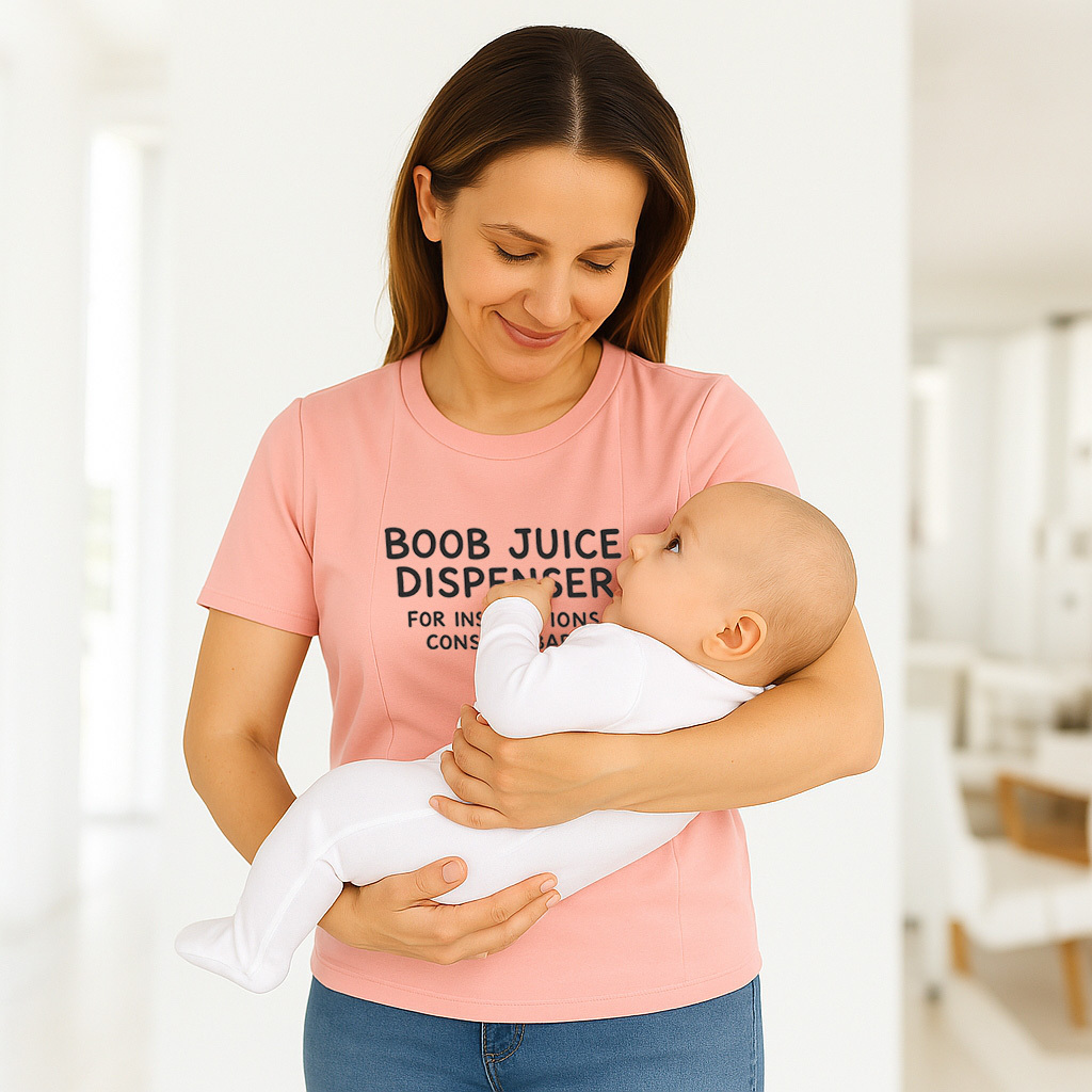 totkeeps Zipper Nursing Top | Boob Juice Dispenser | Co | brand