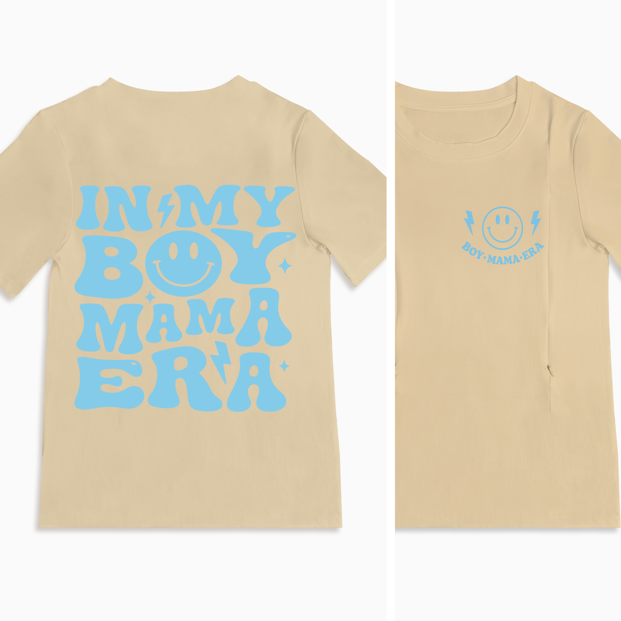 Mom Breastfeeding Nursing T-Shirt - GIRL.MAMA.ERA