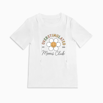 Mom Breastfeeding Nursing T-Shirt - GIRL.MAMA.ERA