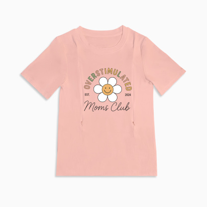 Mom Breastfeeding Nursing T-Shirt - GIRL.MAMA.ERA