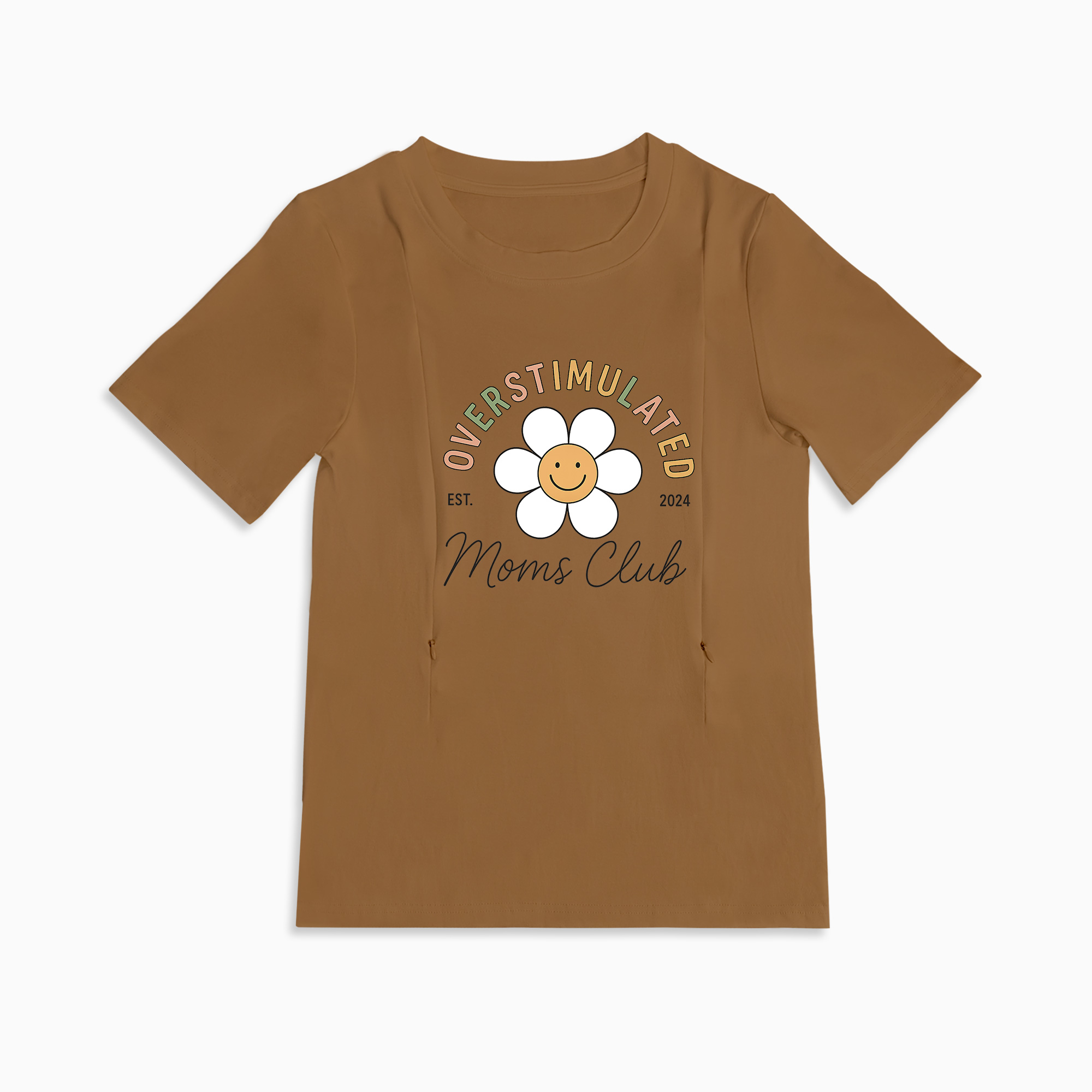 Mom Breastfeeding Nursing T-Shirt - GIRL.MAMA.ERA