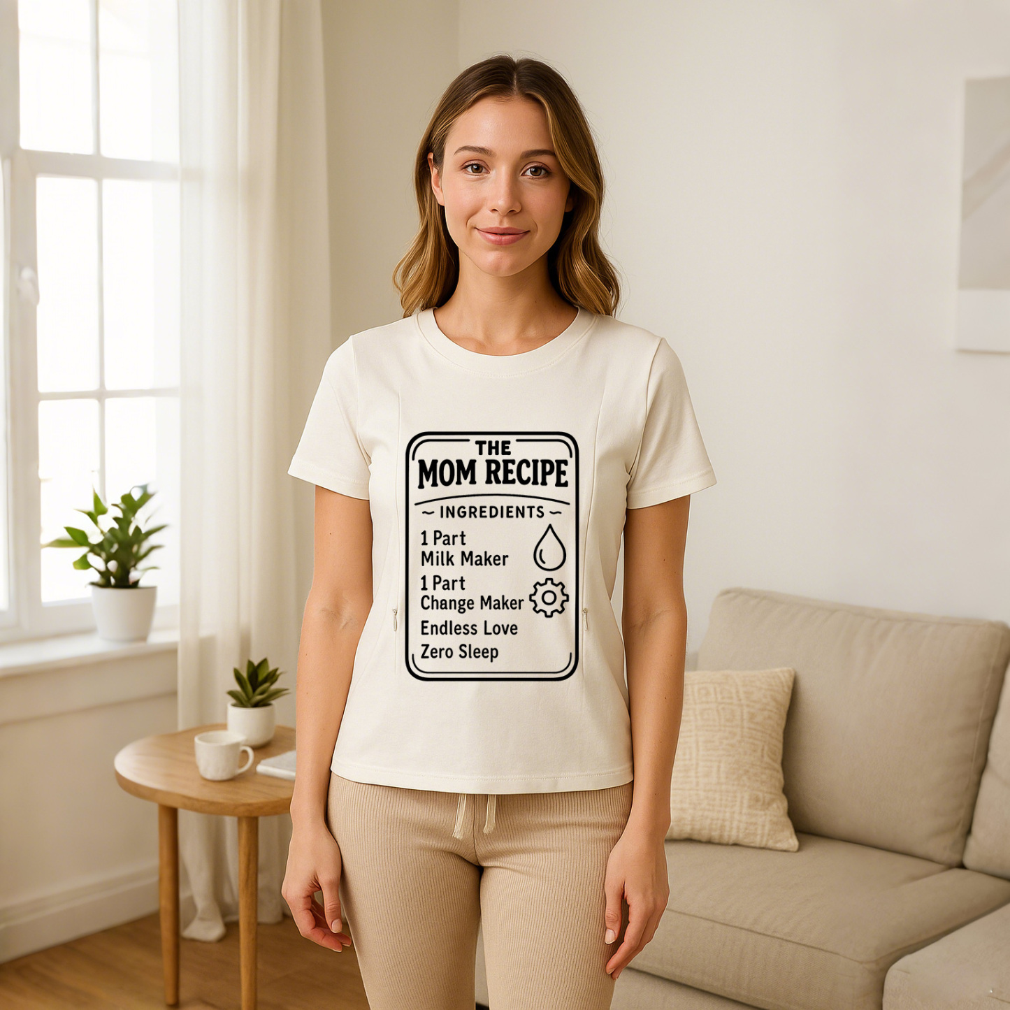 Easy Access Nursing Shirt | Milk Maker & Change Maker S | brand