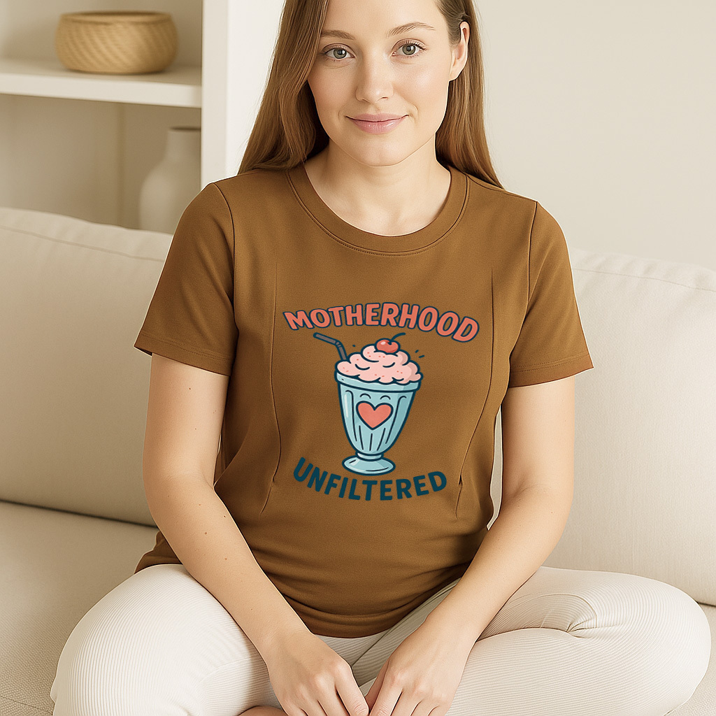 Postpartum Nursing Top | Funny Motherhood Unfiltered De | brand