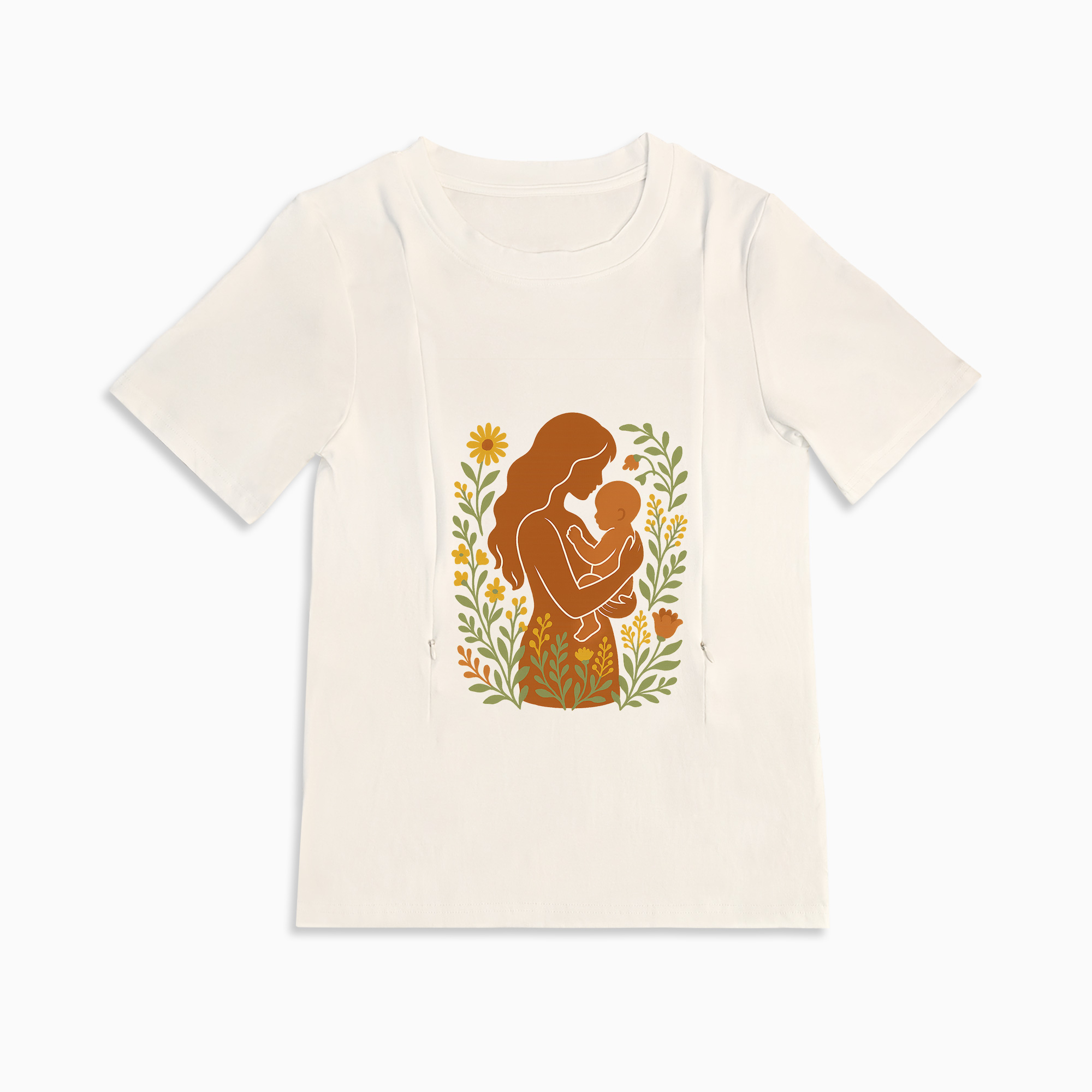nursing shirts beige