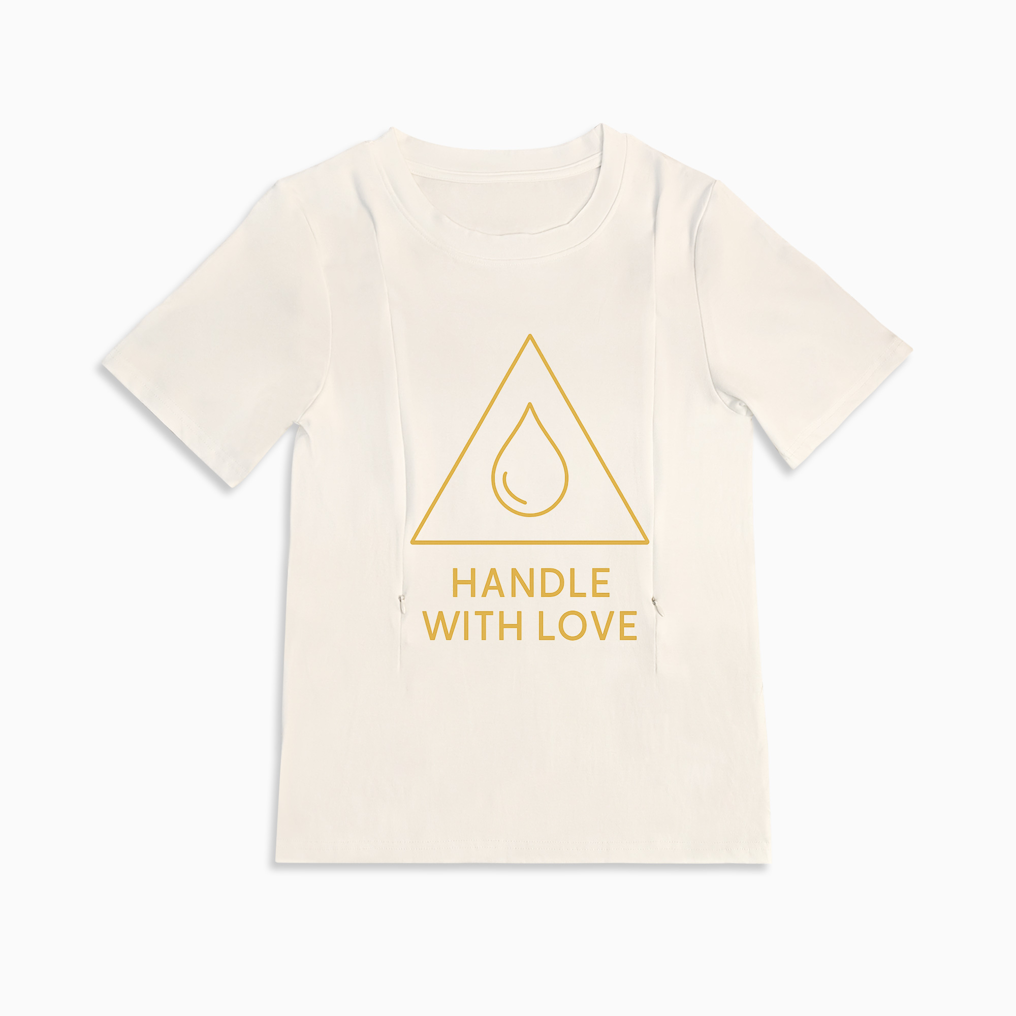 Easy Access Nursing Shirt | Liquid Gold Inside Slogan | Humorous & Practical