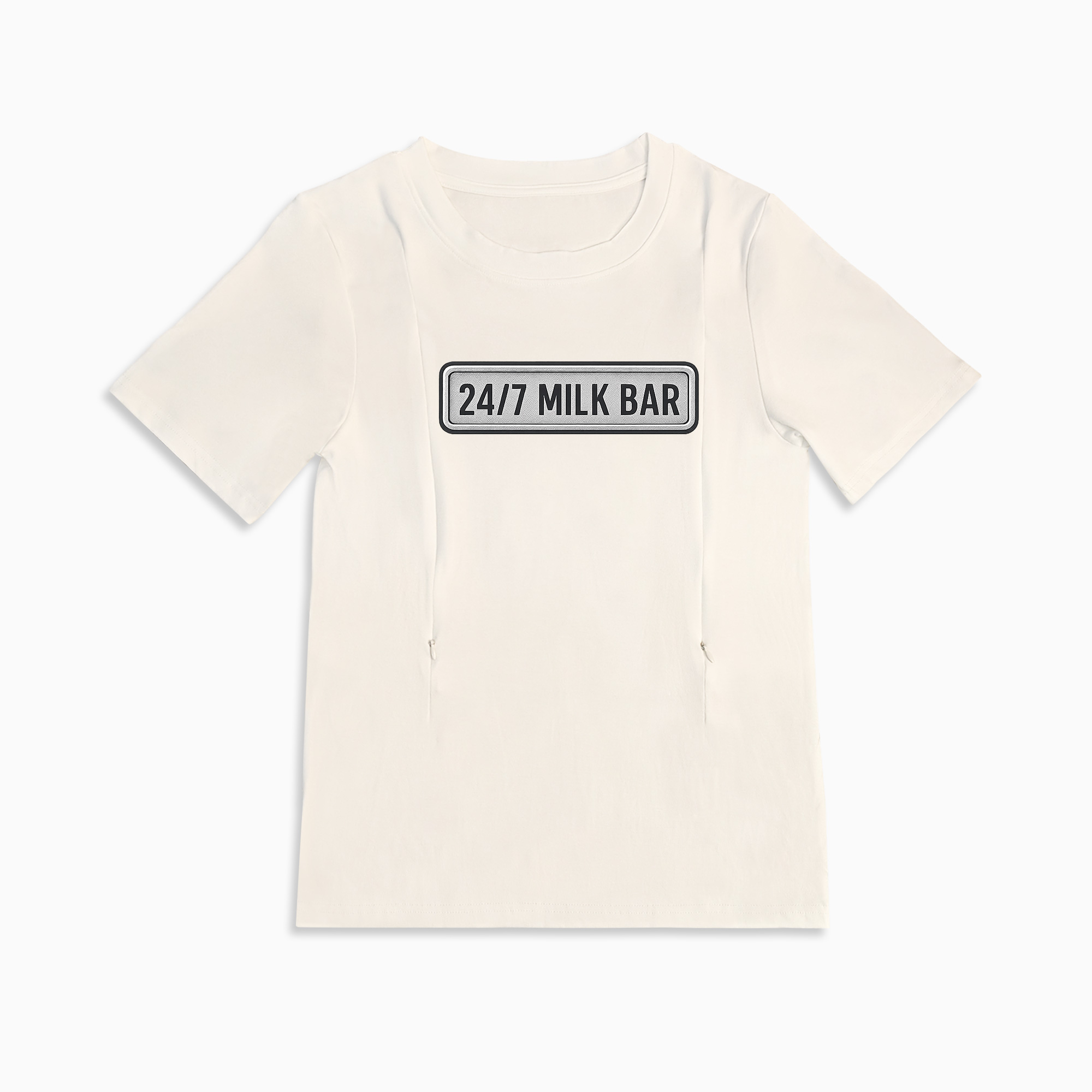 totkeeps Zipper Nursing Top | 24/7 Milk Bar | Comfy Breastfeeding