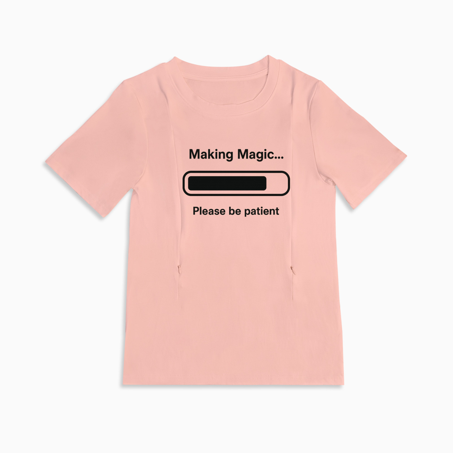Easy Access Nursing Shirt | Feminist Milk Machine Slogan | Comfortable & Stylish