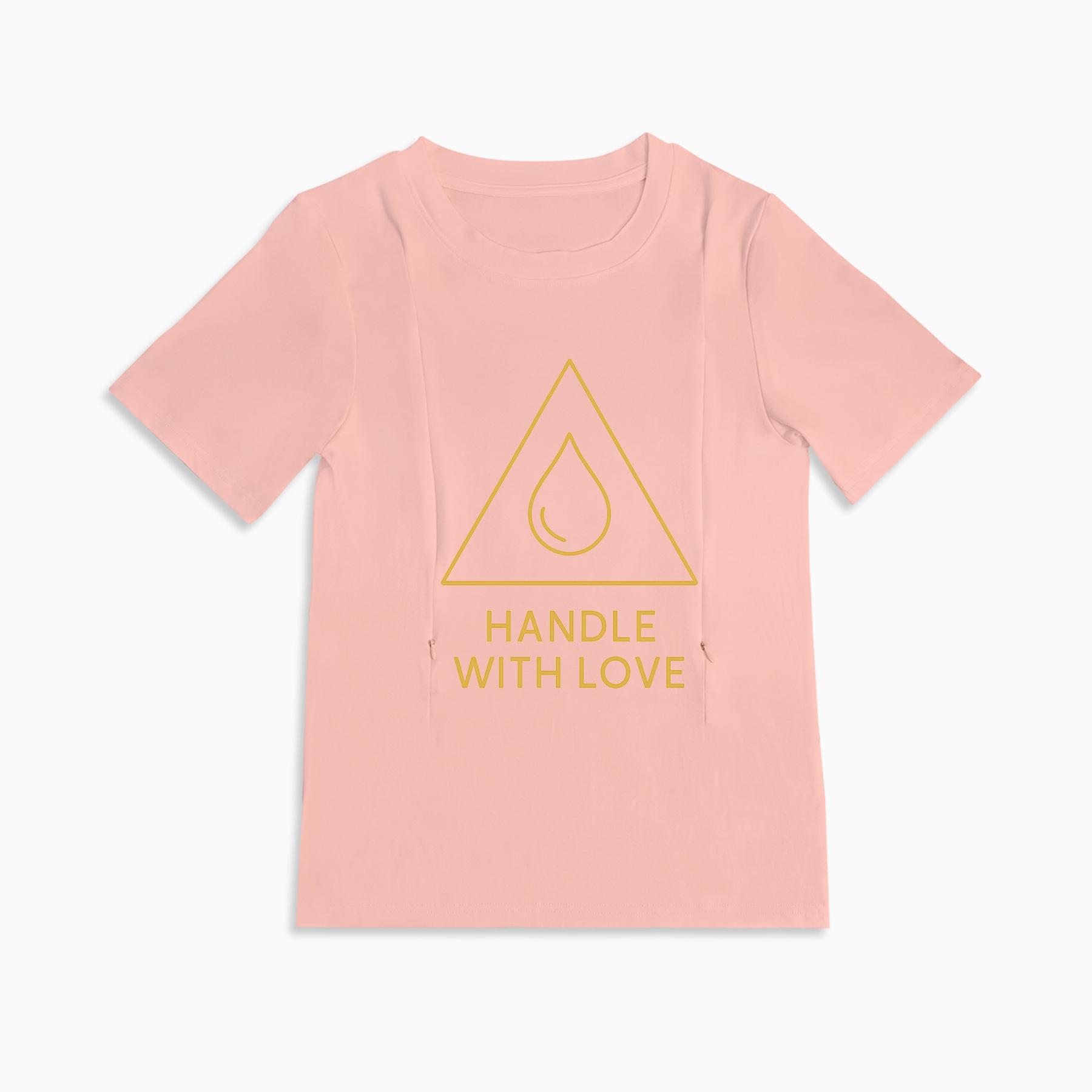 Easy Access Nursing Shirt | Liquid Gold Inside Slogan | Humorous & Practical