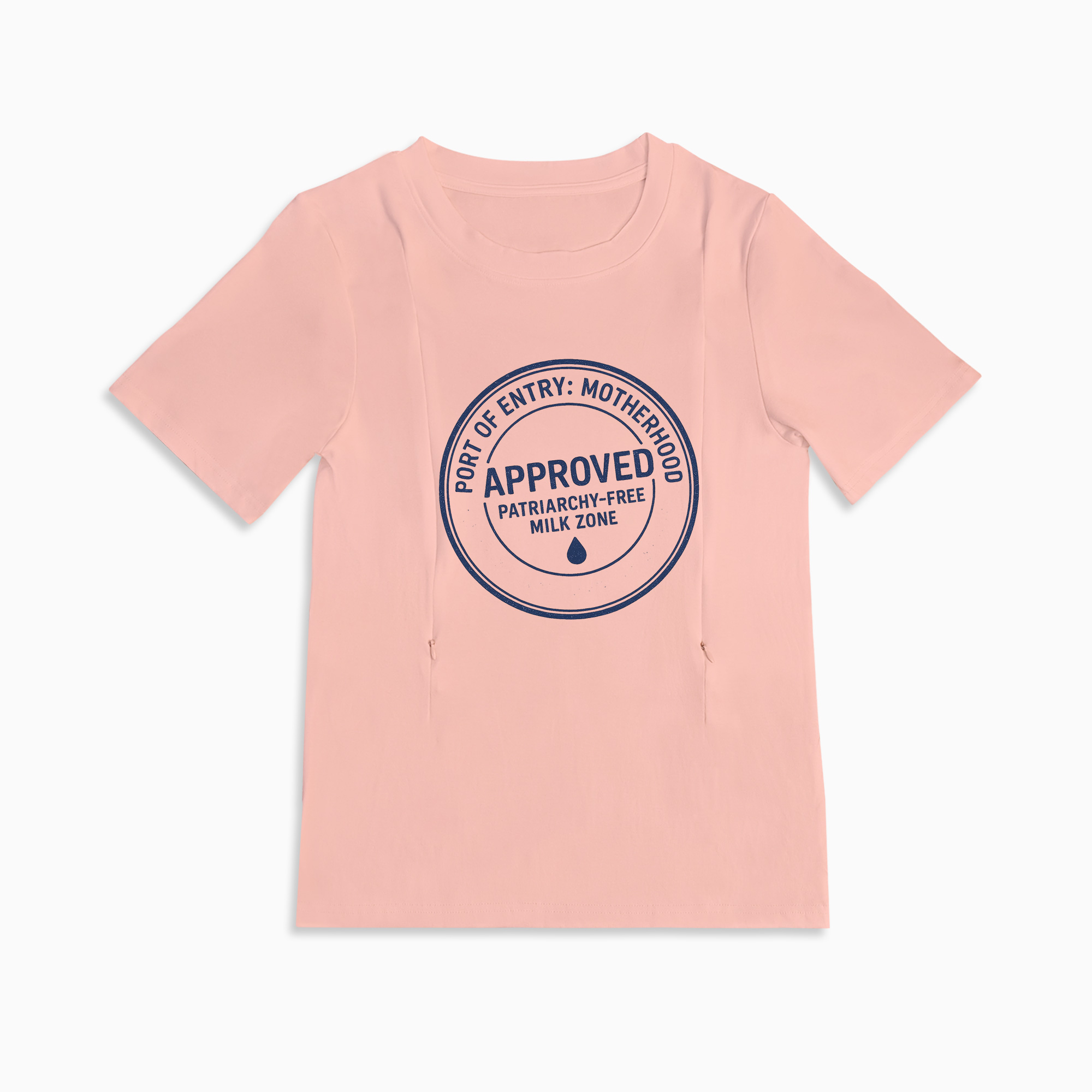 totkeeps Zipper Nursing Top | Confident & Comfy Breastfeeding Shirt