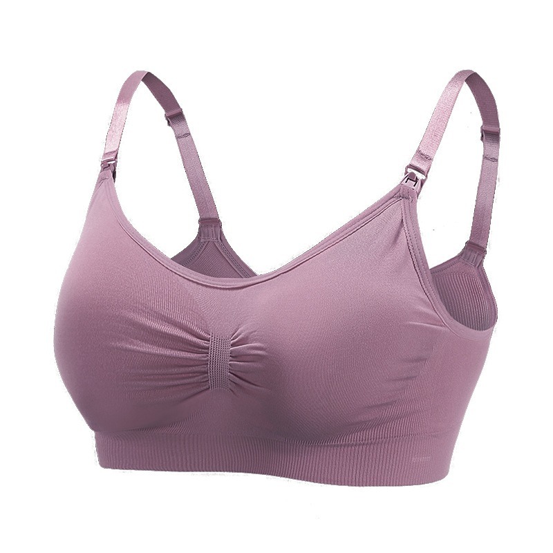 Pregnant Nursing Bra with Front Opening