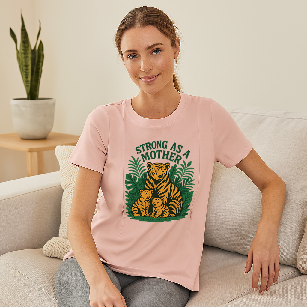 Zipper Nursing Top for Breastfeeding | Strong as a Moth | brand