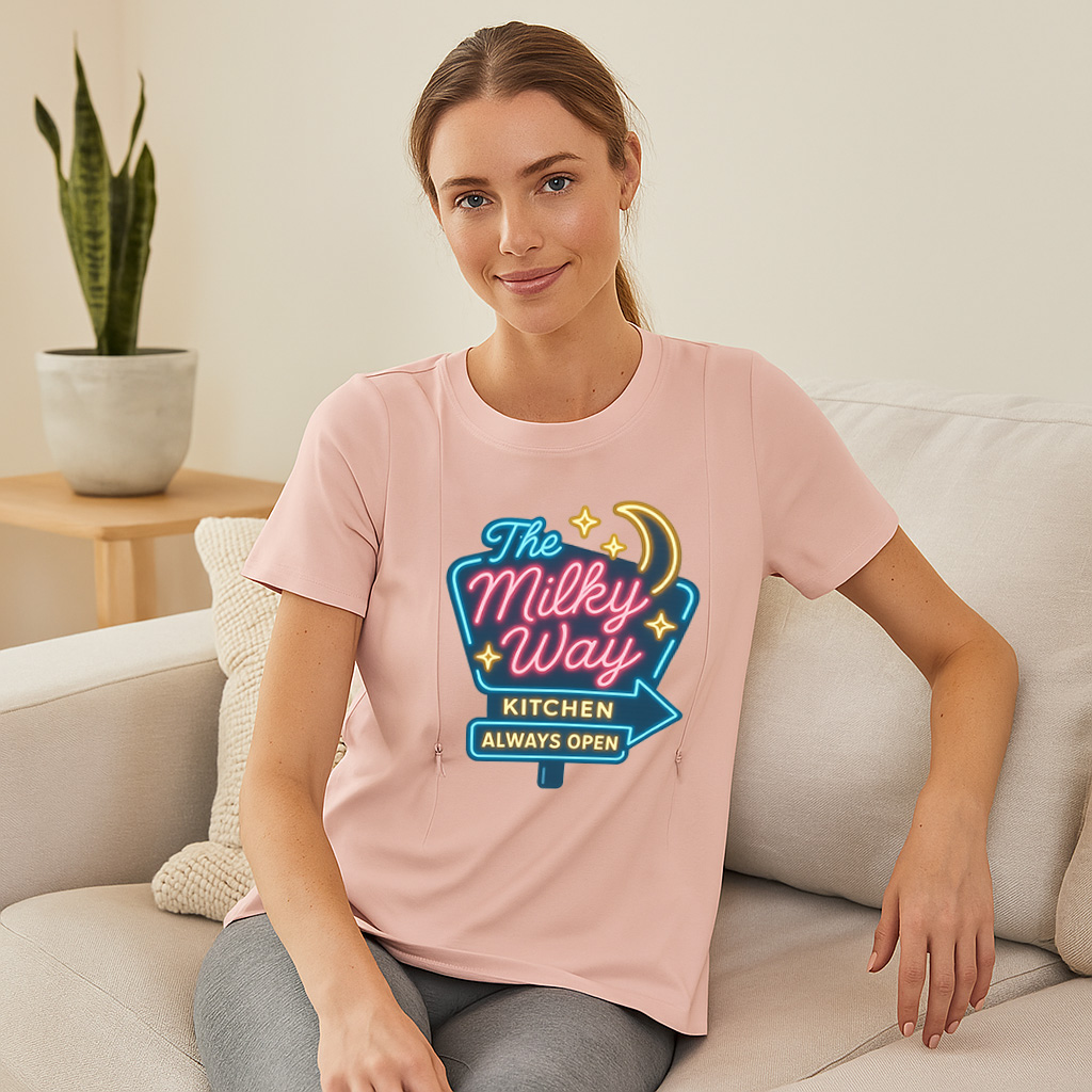 "The Milky Way" Tee | The Perfect Zippered Shirt for Nu | brand