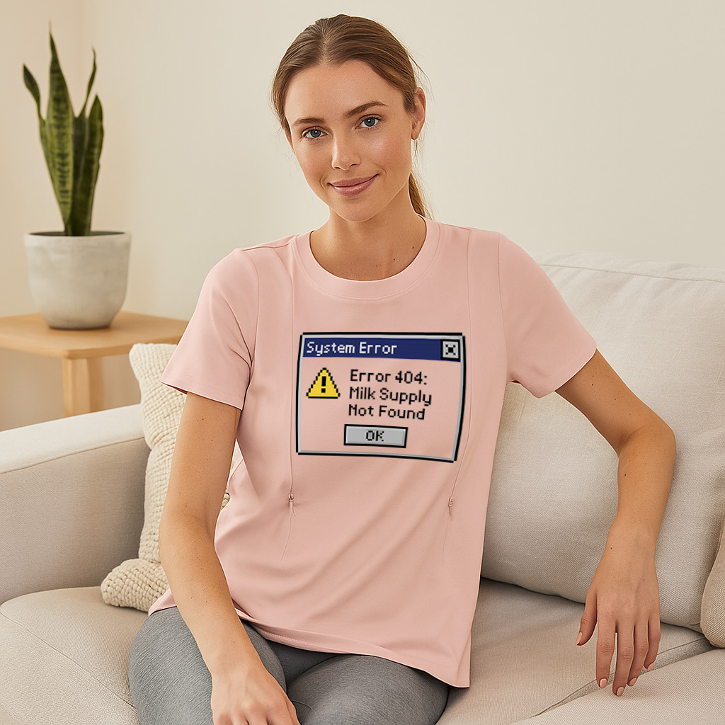 Baby Shower Gift: Funny "Straight Outta Milk Supply" Nu | brand