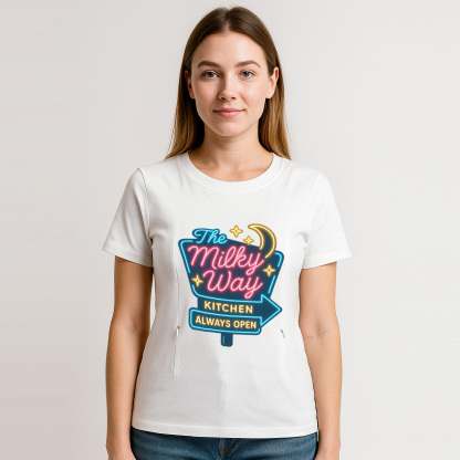 "The Milky Way" Tee | The Perfect Zippered Shirt for Nu | brand