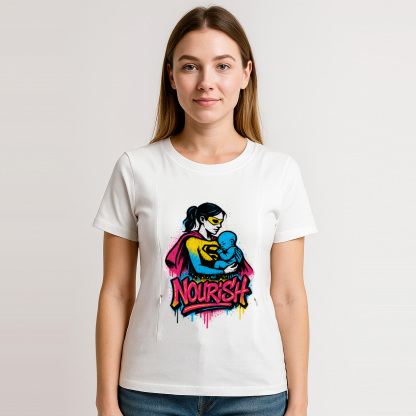 totkeeps | The Nourish Zipper Tee for Easy Breastfeeding