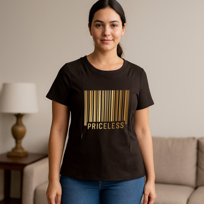 Baby Shower Gift: Liquid Gold Inside Nursing Tee with D | brand