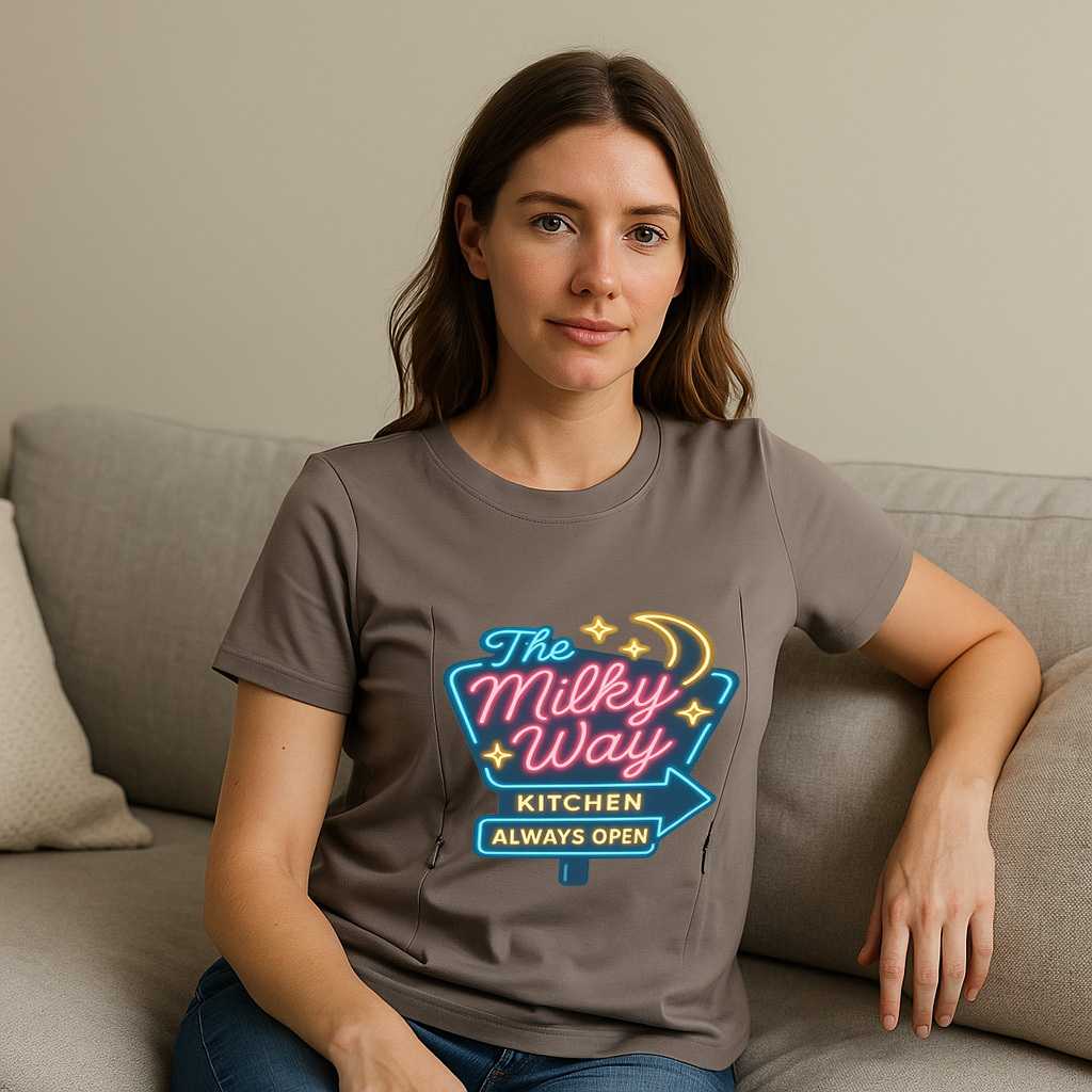 "The Milky Way" Tee | The Perfect Zippered Shirt for Nu | brand