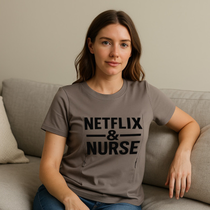 Baby Shower Gift for Mom | Netflix and Nurse Breastfeed | brand