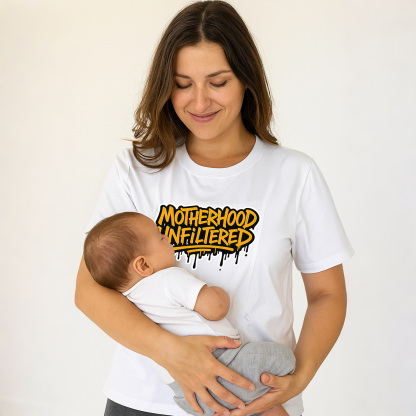 Motherhood Unfiltered Tee | Functional Nursing Top with | brand