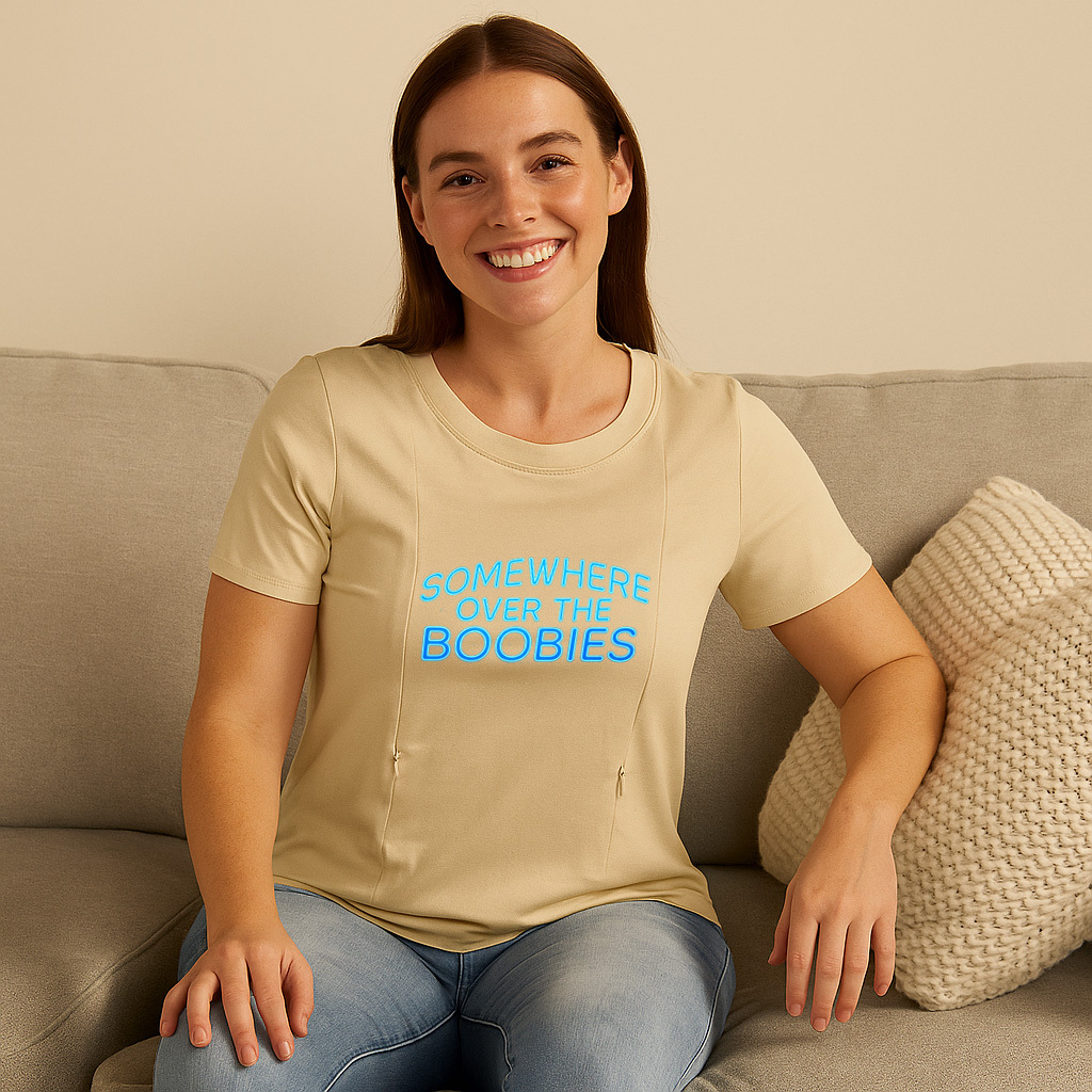 "Somewhere Over the Boobies" | The Perfect Funny Zipper | brand
