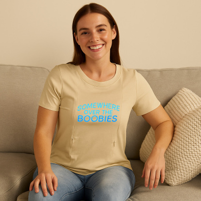 "Somewhere Over the Boobies" | The Perfect Funny Zipper | brand