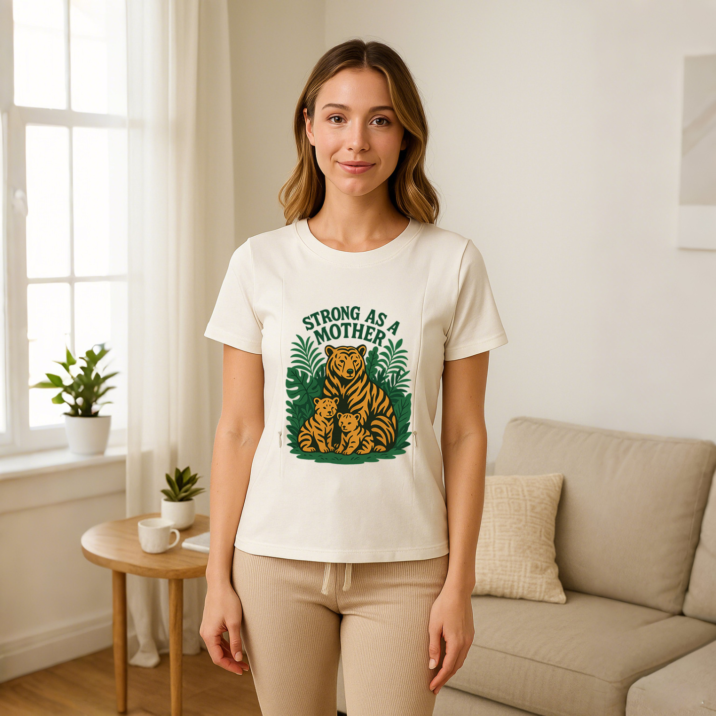 Zipper Nursing Top for Breastfeeding | Strong as a Moth | brand