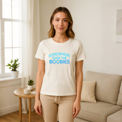 "Somewhere Over the Boobies" | The Perfect Funny Zipper | brand