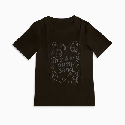 Gift for Pumping Mom | Pump Like a Mother Zipper T-Shirt