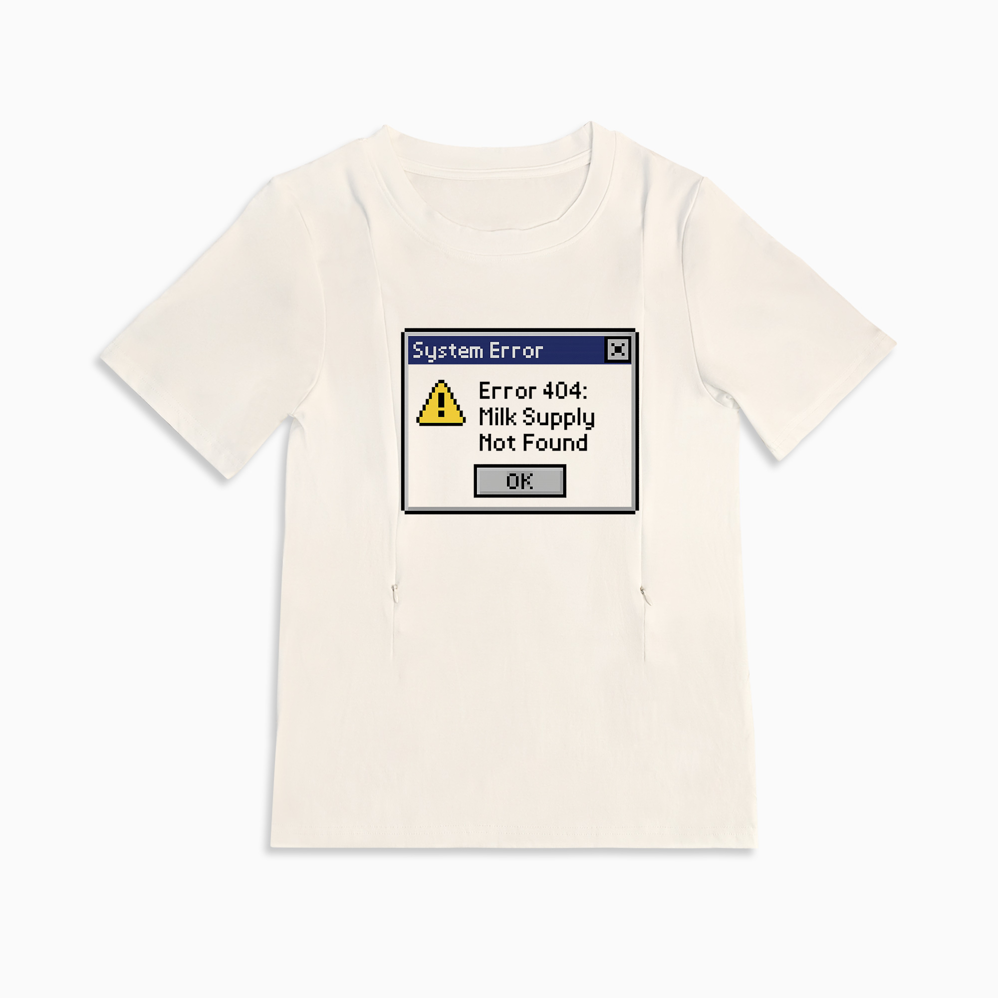 Baby Shower Gift: Funny "Straight Outta Milk Supply" Nursing Tee
