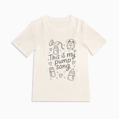 Gift for Pumping Mom | Pump Like a Mother Zipper T-Shirt