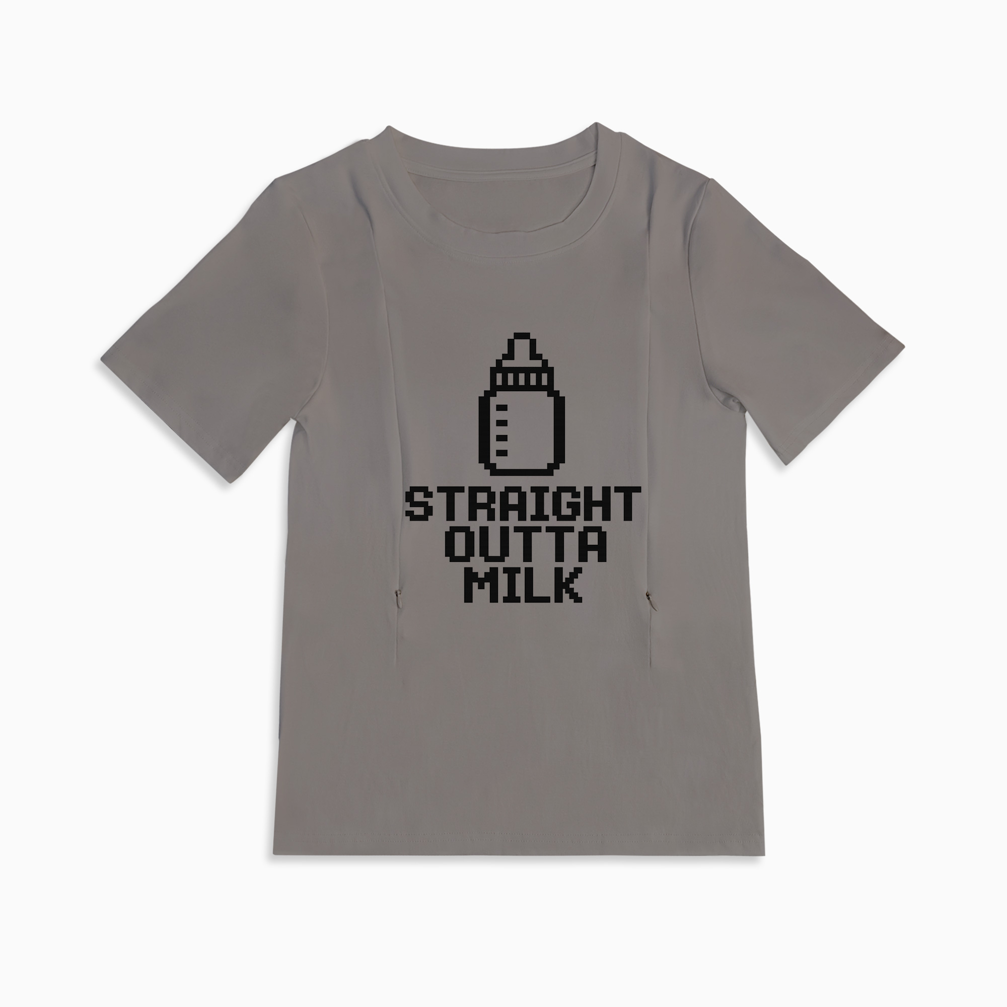 Baby Shower Gift for Mom | Straight Outta Milk Breastfeeding T-Shirt