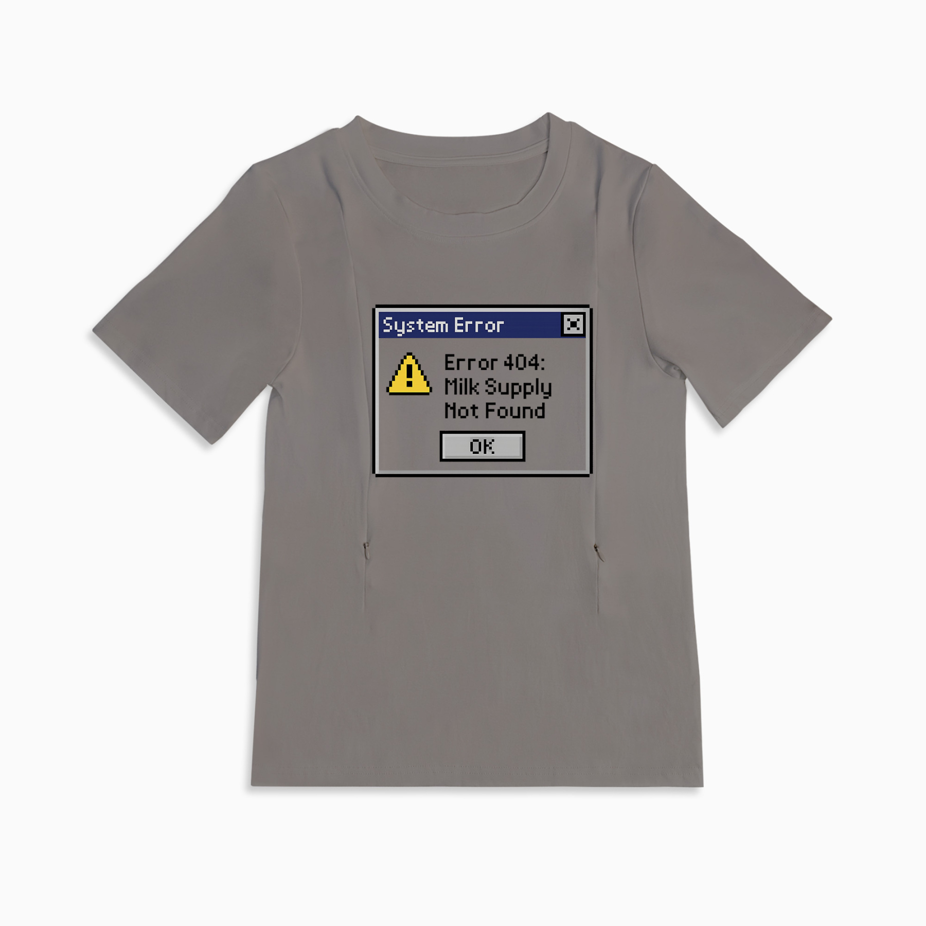 Baby Shower Gift: Funny "Straight Outta Milk Supply" Nursing Tee