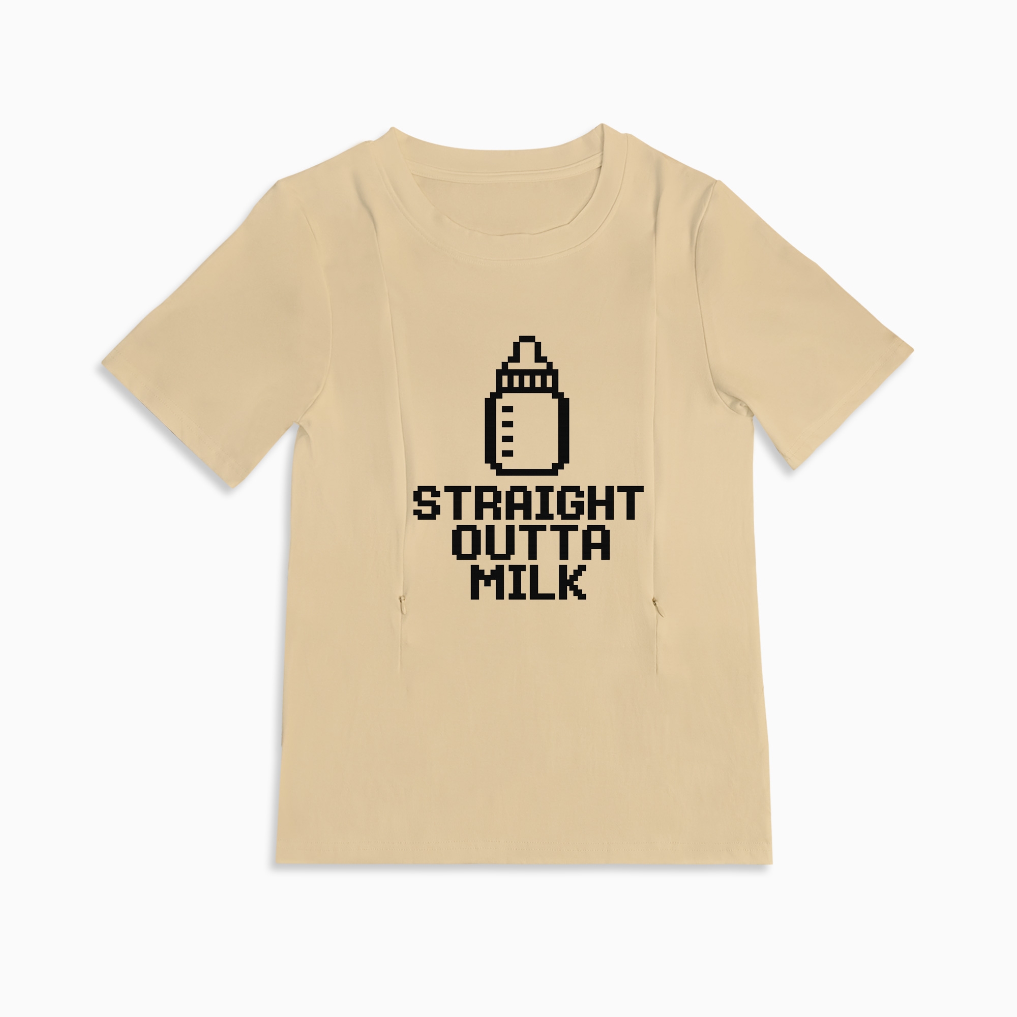 Baby Shower Gift for Mom | Straight Outta Milk Breastfeeding T-Shirt