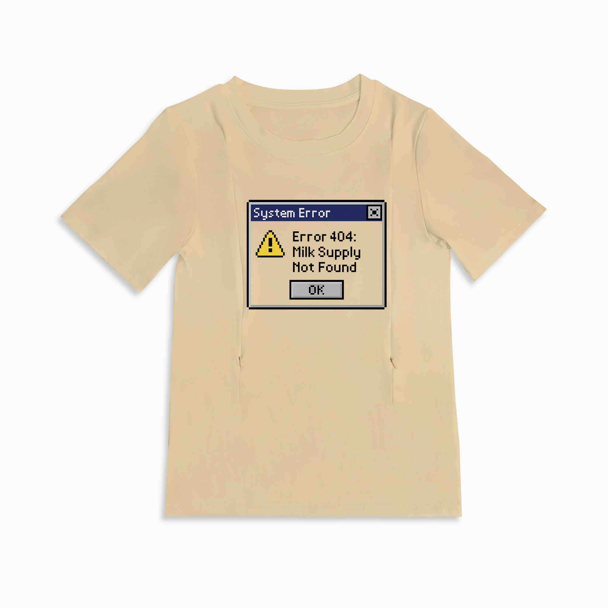 Baby Shower Gift: Funny "Straight Outta Milk Supply" Nursing Tee