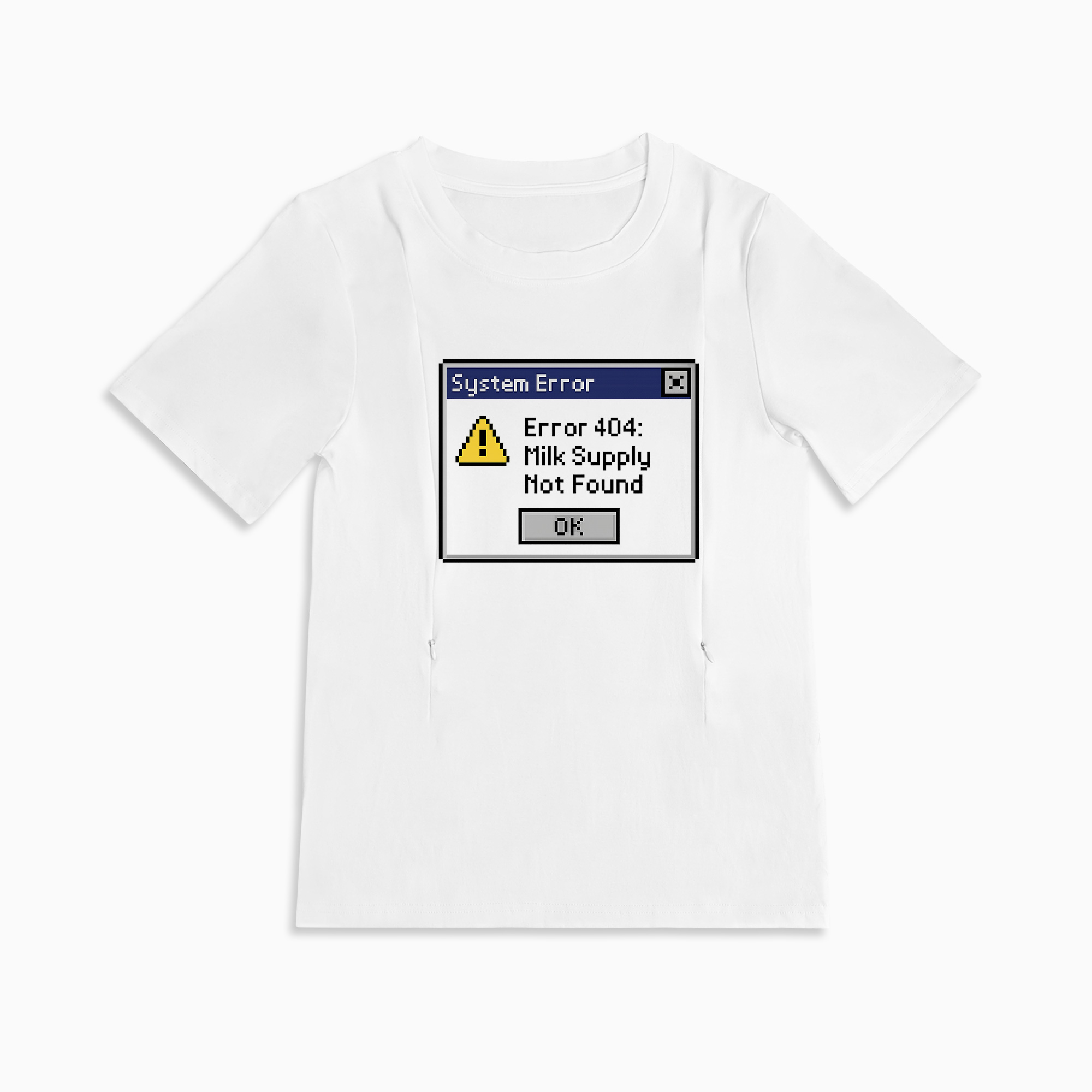 Baby Shower Gift: Funny "Straight Outta Milk Supply" Nursing Tee