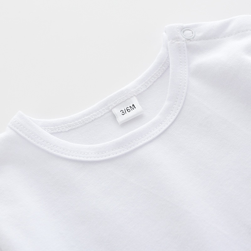 2pcs Baby Boy Cotton Short-Sleeve Jumpsuits