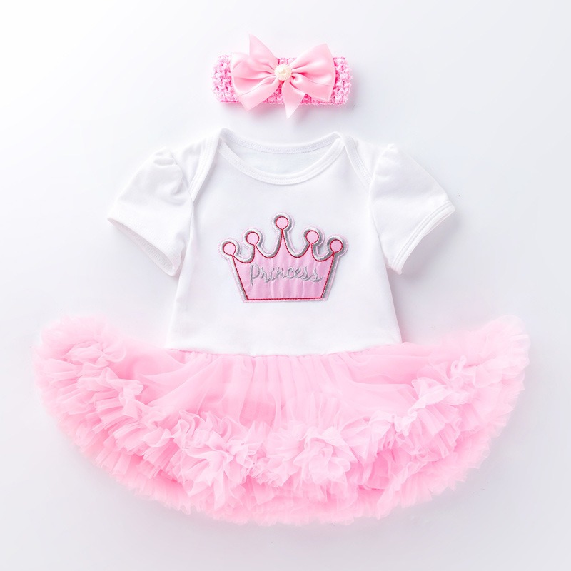 3pcs Baby Girl Tutu Dresses Set