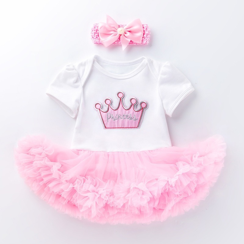 3pcs Baby Girl Tutu Dresses Set