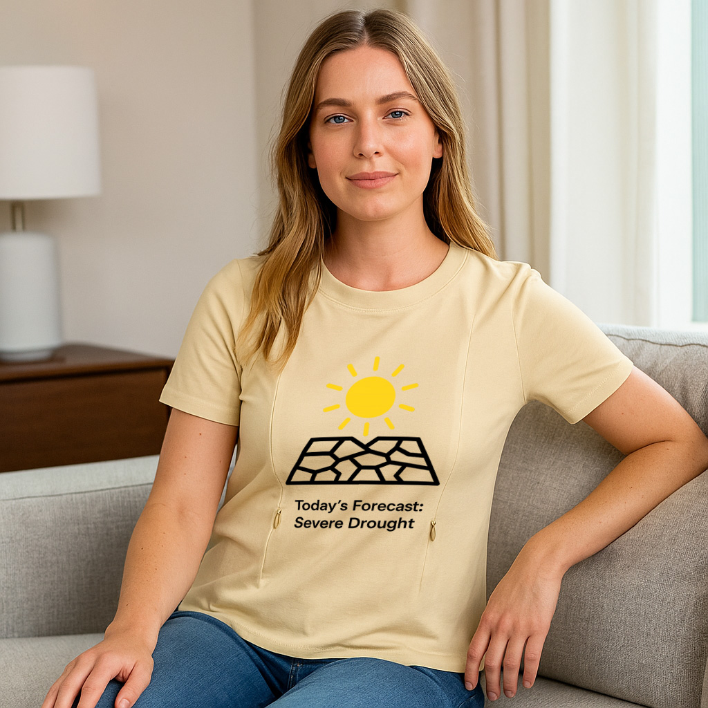 Mom Life Nursing Top | "Straight Outta Milk Supply" | H | brand