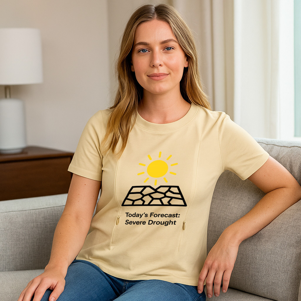 Mom Life Nursing Top | "Straight Outta Milk Supply" | H | brand