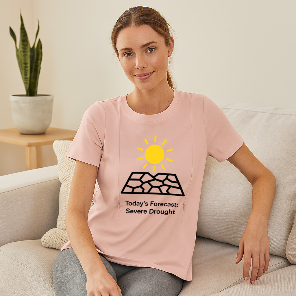 Mom Life Nursing Top | "Straight Outta Milk Supply" | H | brand